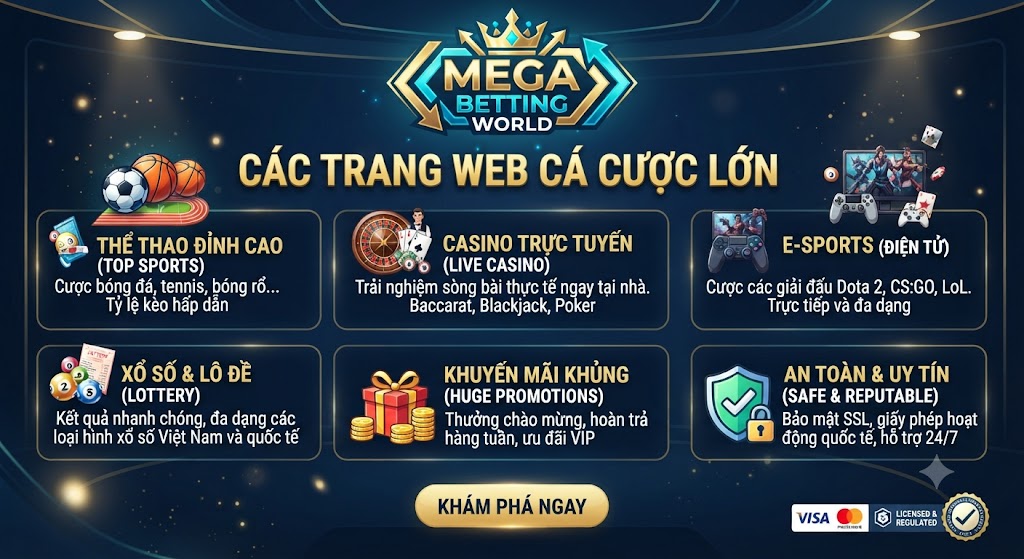 các trang web cá cược lớn