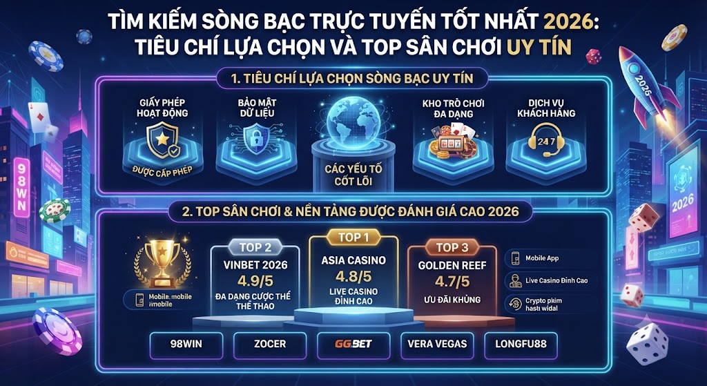 sòng bạc trực tuyến tốt nhất